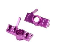 RC Steering Cup Models For HPI For Savage For Flux HP 2350 XL X 4.6 5.9 21 25 SS 4.1 3.5 1/8 Aluminum Front Rear Knuckle Arm C-HUB RC Car Accessories(Purple,2pcs)