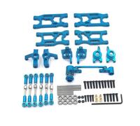 RC Steering Cup Models For LC 1/14 For Rlaarlo AM-X12 1/12 Steering Cup Set Remote Control Car For Racing Upgraded Replace Parts(Blue)