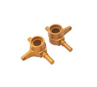 RC Steering Cup Models For Mini-Q 1/28 Metal Front Steering Cup Steering Knuckle RC For Racing Drift Car Upgrade Accessories Modification Parts(Yellow)
