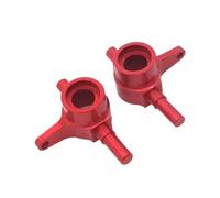 RC Steering Cup Models For Mini-Q 1/28 Metal Steering Knuckle Arm Front Steering Cup RC For Racing Drift Car Upgrade Modification Parts(Red)