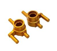 RC Steering Cup Models For MINI-Q For Racing 1/28 Metal Upgrade Modification Rear Steering Cup Remote Control Drift Car Parts(Yellow)