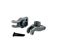 RC Steering Cup Models For MJX 10208 1/10 Metal Rear Wheel Cup Steering Knuckle Steering Cup Monster RC Car Upgraded Accessories Replace Parts(Gray)