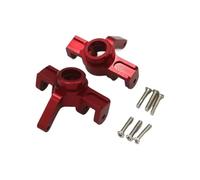 RC Steering Cup Models For MJX H16 16207 16208 16209 16210 1/16 Metal Steering Knuckle Cup Components Remote Control Car Upgrade Parts(Red)