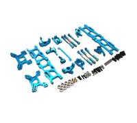 RC Steering Cup Models For Relalo AM-X12 1/12 14015 14005E 1/14 Metal For Swing Arm Steering Cup 8-piece Set RC Upgrade Accessories Parts(Blue)