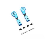 RC Steering Cup Models For Tamiya For TT02 1/10 Blue Center Drive Shaft Aluminum Alloy Front RC Vehicle Accessories(Front Upper Arms)