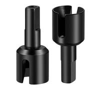 RC Steering Cup Models For Tamiya For TT02 1/10 Metal Differential Front Rear Steering Cup Center Drive Shaft Remote Control Car Accessories(Size1)