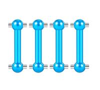 RC Steering Cup Models For Tamiya For TT02 1/10 Metal Differential Front Rear Steering Cup Center Drive Shaft Remote Control Car Accessories(Size6)