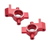 RC Steering Cup Models For Traxxas 4-TEC Drift For Mustang 1/10 Aluminum Alloy Front Steering Knuckle Cup RC Car Upgrade Accessories(Red)