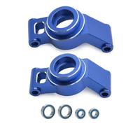 RC Steering Cup Models For Traxxas For Mini For Maxx For Xrt Metal Steering Blocks Stub Axle Carriers 10734 10751 RC Car Monster Truck Upgrade Parts(Blue,Stub Axle Carrier)