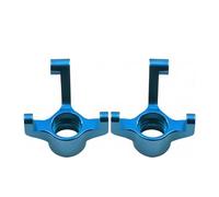 RC Steering Cup Models For WLtoys 244016 For Losi Micro B/T 1/24 Metal Upgrades Front Steering Blocks Aluminum Alloy Spindles RC Car Parts Accessories(Blue)