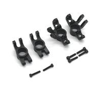 Rc Steering Cup Parts For Arrma 1/18 For Granite For Typhon Quake For Gorgon For Grom 1/16 Metal Steering Cup Rear Wheel For Seat Remote Control Car Parts(Black)