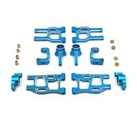 Rc Steering Cup Parts For LC For Racing PTG-2 PTG-2R 1/10 Metal Upgrade For Swing Arm Steering Cup Rear Wheel C For Seat RC Model Car Crawler For Buggy Parts(Blue)