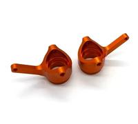 Rc Steering Cup Parts For ZD EX07 DBX07 1/7 Metal Upgrade Steering Cup Remote Control Model Car For Racing Modifications Replacements Parts(Yellow)