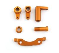 Rc Steering Cup Parts For ZD For Racing DBX-10 Aluminum Alloy Upgrade Modification For Swing Arm Steering Cup Rear Axle C For Seat Group RC Car Part(Yellow,Steering group)