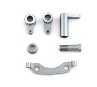 Rc Steering Cup Parts For ZD For Racing DBX-10 Aluminum Alloy Upgrade Modification For Swing Arm Steering Cup Rear Axle C For Seat Group RC Car Part(Titanium,Steering group)