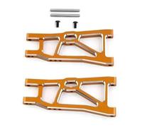 Rc Steering Cup Parts For ZD For Racing DBX-10 Aluminum Alloy Upgrade Modification For Swing Arm Steering Cup Rear Axle C For Seat Group RC Car Part(Yellow,Rear hem arm)