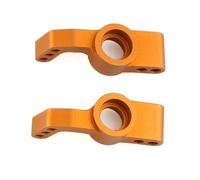 Rc Steering Cup Parts For ZD For Racing DBX-10 Aluminum Alloy Upgrade Modification For Swing Arm Steering Cup Rear Axle C For Seat Group RC Car Part(Yellow,Rear axle cup)