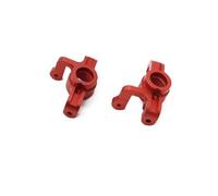 Rc Steering Cups For Losi ULTRA4 U4 For Rock For Racer For Buggy 1/10 Aluminum Alloy Front Spindle Knuckle Steering Cup RC Car Parts And Accessories Replacement(Red)