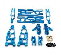 RC Steering Knuckle For FS For Cheetah For Atom For Thunder 1/8 Metal Steering Cup Set Remote Control Car Parts And Accessories Upgrade Replacement And Use(Blue)