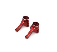 RC Steering Knuckle For LC PTG-2 OP 1/10 Metal Front Steering Cup Rc Crawler Car For Racing Truck For Buggy Parts And Accessories Upgrade Replacement Use(Red)