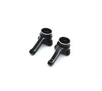 RC Steering Knuckle For LC PTG-2 OP 1/10 Metal Front Steering Cup Rc Crawler Car For Racing Truck For Buggy Parts And Accessories Upgrade Replacement Use(Black)