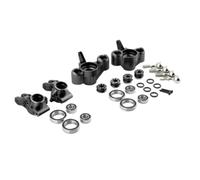 RC Steering Knuckles For Arrma For Kraton For Outcast For BLX 6S V5 1/8 Metal Steering Knuckle Rear Hub Carrier RC Car Upgrade Accessories(Black)