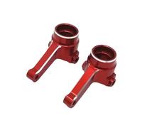 RC Steering Knuckles For LC PTG-2 PTG-2R 1/10 Metal Front Steering Cup Rc For Racing Model Crawler Truck For Buggy Car Upgrade Parts OP Accessories(Red)