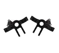 RC Steering Knuckles For Losi For Super For Baja For Rey 2.0 1/6 Metal Steering Knuckle RC Off-road Truck Upgrade Accessories Replace Modify Parts(Black)