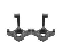 RC Steering Knuckles For Losi Micro B 2WD RTR LOS00007 1/24 Metal Aluminum Front Steering Knuckles Spindles Rc For Buggy Car Upgrades Accessories(Gray)