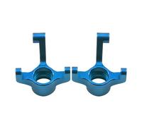 RC Steering Knuckles For Losi Micro B 2WD RTR LOS00007 1/24 Metal Aluminum Front Steering Knuckles Spindles Rc For Buggy Car Upgrades Accessories(Blue)
