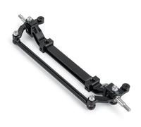 RC Steering Tie Compatible With Tamiya For LMT 4WD 1/14 RC Truck Tractor Car Front Axle Steering Assembly Metal Link Pole Linkage Rod Upgrade Parts