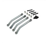 RC Steering Tie For FMS 1/24 Xiaoqi For FCX24 Metal Upgrading And Refitting CNC Process Chassis Fixed Link RC Car Parts Accessories(Gray)