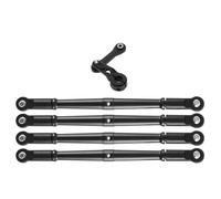 Rc Steering Tie Rod Compatible With ARRMA For KRATON For OUTCAST 6S 1/8 RC Car Metal Front And Rear Link Rod Tie Rod With 25T Servo Arm Steering Link Rod