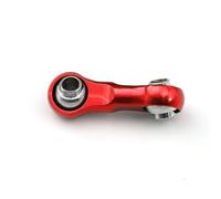 Rc Steering Tie Rod For Arrma For Granite For Grom For Typhon 1/18 7075 Metal Steering Drag Link Rod Pull Rod ARA340201 RC Car Upgrade Accessories Replacement Use(Red)
