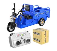 RC Stunt Car - Three Wheel Drift Truck, Remote Control Vehicle, Light Sound Feature | Interactive Boys Girls Indoor Home Room Tile Floor Birthday Party Family Gatherings Creative Playsets