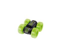RC stunt car with illumination black/green 15.7 cm