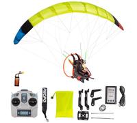 RC Stunt Mini Paraglider Model, 2.4G High-Altitude Stunt Electric Flight Paraglider for Adults (RTF)