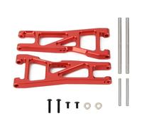 RC Suspension Arm For Arrma 3s For Blx Big For Rock For Typhon Brushed Mega 1/10 Front Lower Suspension Arms RC Car Upgrade Repair Modify Parts(Red)