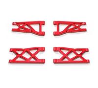 RC Suspension Arm For Arrma For Granite 4x4 For Senton For Vorteks For Typhon 1/10 Replace AR330443 AR330516 Front Rear Suspension Arms Set RC Car Parts(Red)