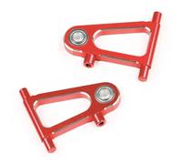 RC Suspension Arm For Tamiya For TT01 1/10 Aluminum Alloy Front Lower Suspension Arm Remote Control Car Upgrade Modifications Replacements Parts(Red)