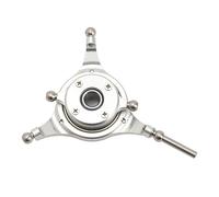 RC Swashplate Replacement for FW450 V3 RC Helicopter, Stainless Steel Swashplate Set, Easy to Install with Responsive Control, Durable RC Parts for Stable Flight and Precise Maneuv