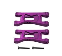 RC Swing Arm Part For Losi Micro B T 1/24 Aluminum Alloy Front Suspension Arms Remote Control Model Car Upgrades Repair Modify Parts Fittings(Purple)