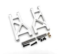 RC Swing Arm Part For Tamiya Denetsu For Fighter For Nxgen DT04 58741 DT03 58587 58628 1/10 Aluminum Rear Lower For Swing Arm RC Car Repair Parts(Silver)