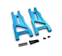 RC Swing Arm Part For Tamiya Denetsu For Fighter For Nxgen DT04 58741 DT03 58587 58628 1/10 Metal Front Lower Control Arm RC Car Repair Modify Parts(Blue)