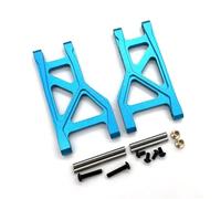 Rc Swing Arms For Tamiya Denetsu For Fighter For Nxgen DT04 58741 DT03 58587 58628 1/10 Metal Rear Lower Swing Arm Component RC Car Repair Parts(Blue)