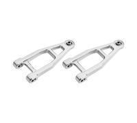 Rc Swing Arms For Tamiya For BBX BB-01 58719 1/10 Aluminum Alloy 7075 Front Upper Suspension Arms RC Car Repair Modify Parts Accessories(Silver)