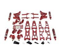 Rc Swing Arms For UD UD1201 UD1202 UD-12PRO 1/12 Front Rear For Swing Arm Cup Steering Group Shock Absorbers Suspension Brackets Kit Rc Car Parts(Red)