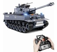 RC Tank 1:18 German Tiger I, WW2 Remote Control Tank with BB Firing, Recoil