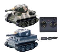 RC Tank - Tank Toys | Todler Interactive Vehicle Toy | STEM Learning Activities | Indoor Playroom Yard Garden Family Game Nights | Educational Remote Control Model for Boys Girls Fun Play