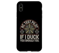 RC Test Pilot If I Duck You Should Too Funny RC Plane Case for iPhone XS Max